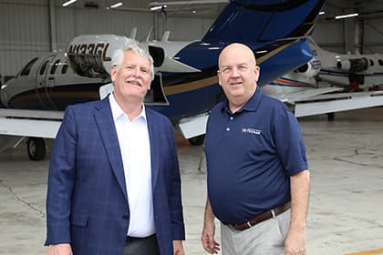 Image of Phil Jordan (CEO) and Herb Knight (COO)