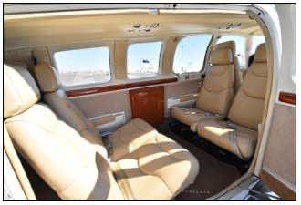 Beechcraft Baron Interior