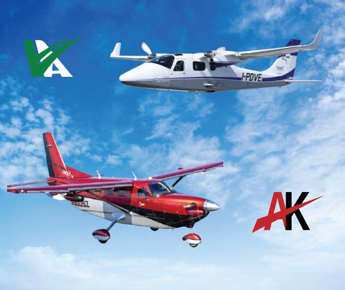 Volare Air and American Kodiak logo