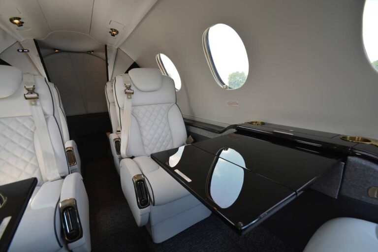 Aircraft refurbishment - new premium interior