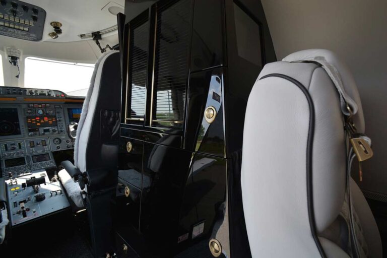 Aircraft refurbishment - new premium interior