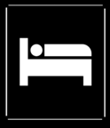 Graphic image for sleeping/lodging